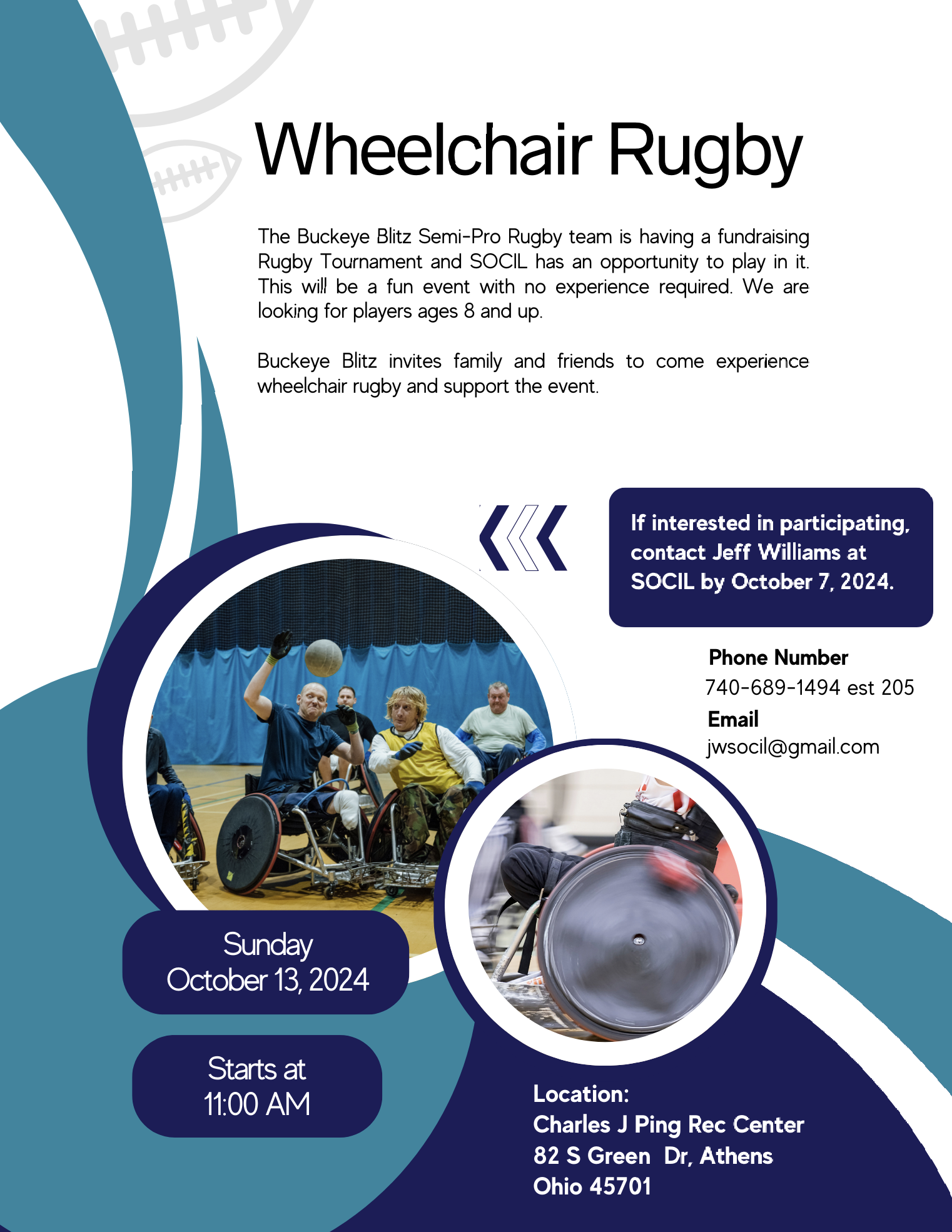 Wheelchair Rugby ad